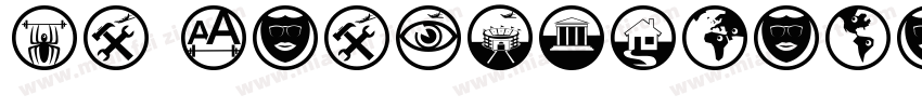 Aa YuanshiwuyuNon字体转换
